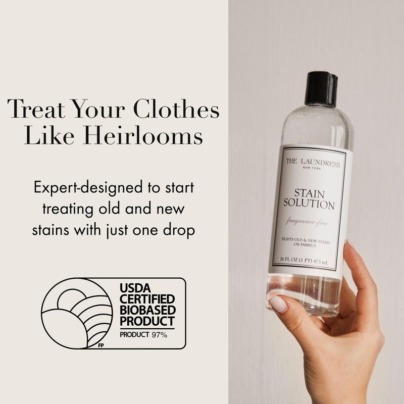The Laundress Stain Solution, Laundry Stain Treatment, Stain Remover for
