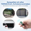 TOPENS M12 Handheld Transmitter Remote Control 4-Channel Transmitter for Automatic