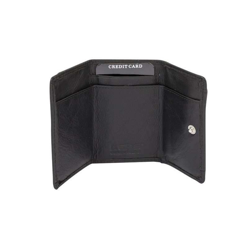 Small wallet LEAS, Genuine Leather, beige/nature - ''LEAS Mini-Edition''