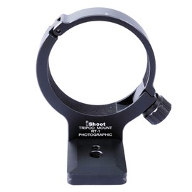 Ring Tripod/Tripod Mount Ring, Specially Designed for Nikon AF-S 300mm F/4E PF ED VR and Nikon AF-S 70-200mm F/4G ED VR Lens All-Metal Lens Support Bracket Collar Bottom with ARCA-type Quick Release Plate for ARCA-SWISS Type Head/Ball Head Clamp
