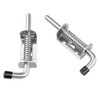 Shed Door Hardware Kit- Includes Hinges, Latches, and T-Handle Lock,