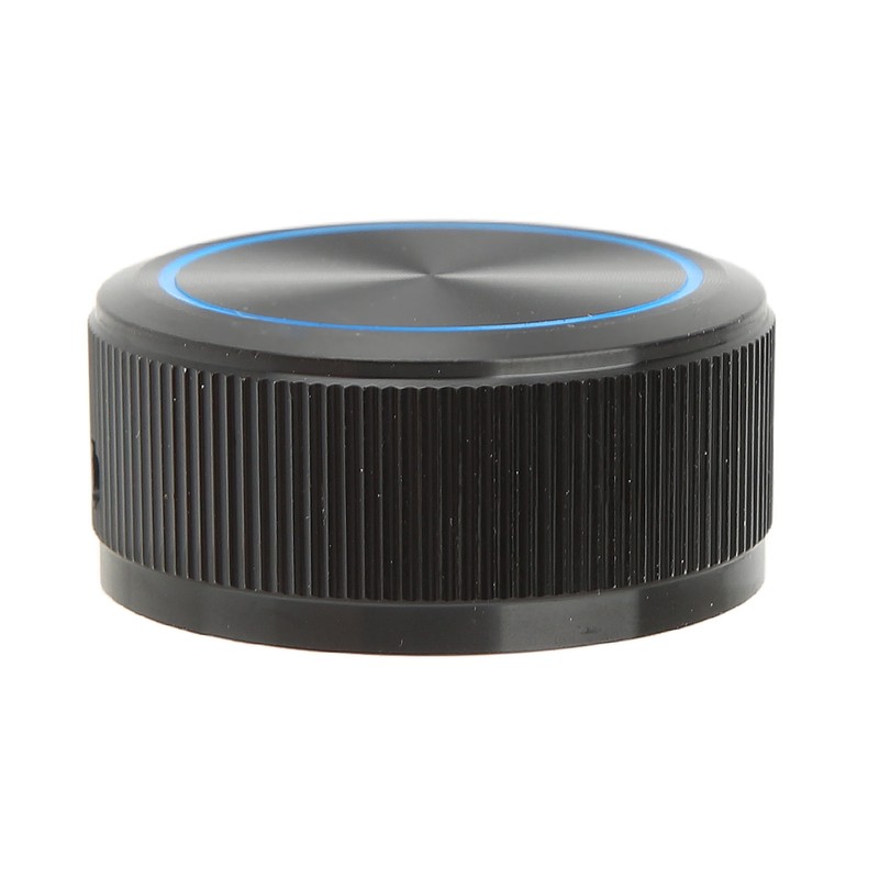 Guitar Knob Aluminum Black Plate Blue Line Professional 1/4in Axes