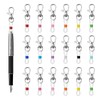 PKRFCJ 20Pcs Pen Holder for Lanyard, Mini Retractable Pen Holder