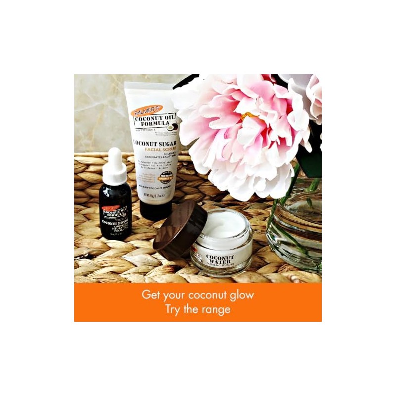 Palmer's Coconut Oil Formula Exfoliante Facial con Azúcar de Coco,