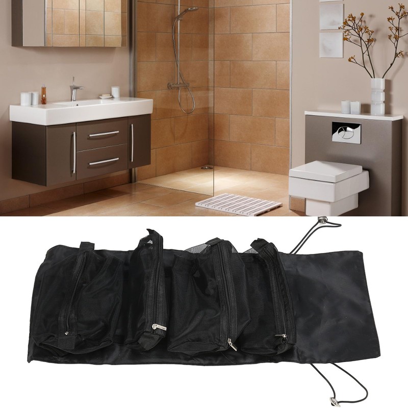 4 in 1 Hanging Toiletry Bag, Lightweight Portable Removable Cosmetic