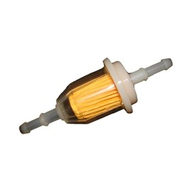 Universal In Line Inline 15 Micron Fuel Petrol Filter 6mm & 8mm Inlet, Outlet