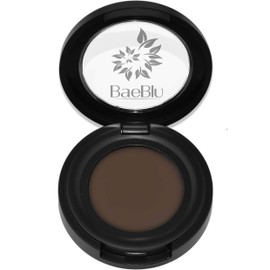 BaeBlu Organic Tinted Eyebrow Pomade, Shape Define Fill, 100% Natural, Made in USA, Dark