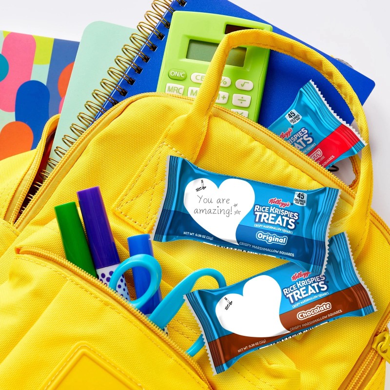 Chewy Mini Crispy Marshmallow Squares, Ready-to-Eat, 20.1 oz, 52 Count