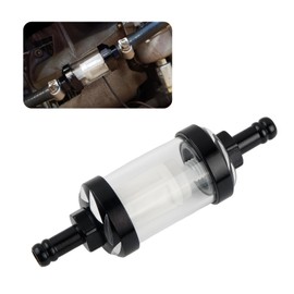 5/16 Inline Fuel Filter,Transparency Motorcycle Fuel Filter for Gasoline Filtration,Universal Washable Filtro De Gasolina Motorcycle Parts for Most Motorcycles,Atvs