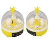 Egg Incubator, 4 ABS Eggs, Automatic Temperature and Humidity Control,