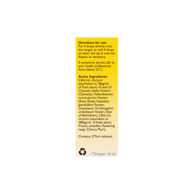 Bach Rescue Remedy Dropper 10mL