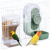 Lemtrflo No Mess Bird Feeder & Water Dispenser Set -