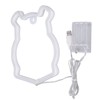 Neon Light LED Bear Shaped Neon Sign Battery Operated USB