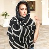 Baishizhou Scarfs for Women Light Soft Solid plaid Fashion Scarves