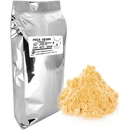 Maca Negra Peruana Premium 500g En Polvo o Harina Natural - Tierra de Colores