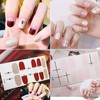 Red Pink Nail Sticker Nail Art Sticky Nail Self Pedi