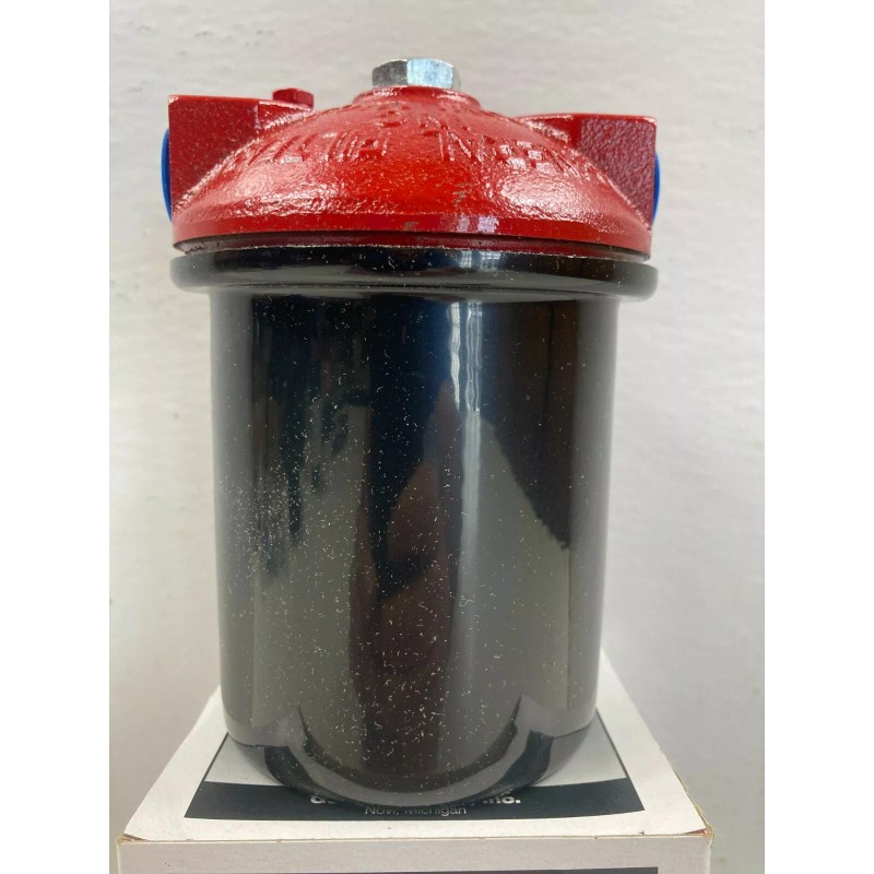 General Filters Fuel Oil Filter w/10-micron Wool Felt. Model #1A-25B.