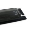 BURANIFUSION 4pcs Sun Rain Wind Deflectors Door Window Visors Outside