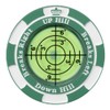 SlopeMaster ProGreen Reader - Golf Hat Clip Ball Marker with