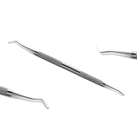 MEDSPO Professional Dental Probes Composite Filling Plugger | William Who | Explorer Root Pulp Canal Spreader Scaler | Ball Burnishers Tartar Remover | Instruments (FILLING 756)