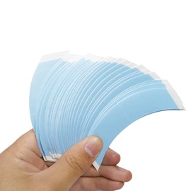 piaou Wig Tape for Lace Wigs 36 Pieces Double Sided Lace Wig Tape for Toupee Lace Front Wig Hairpiece and Hair Extention Strong Hold Waterproof Strips(Curved)