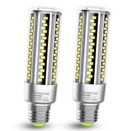 HAONIULED Super Bright E27 LED Bulb, 20 W (Replaces 200 W Incandescent Bulb), 4000 K Neutral White 2500 Lm, 360° Beam Angle, LED E27 Bulb, Not Dimmable, LED Bulb, Pack of 2