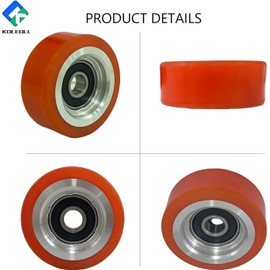 KOLEOLL 10 Pack 70298701P 70298701 Roller And Seal Kit Compatible with HUEBSCH Speed Queen IPSO Dryer Support Roller Bearing 70568201 AP6240652 70052601P