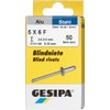 Gesipa Rivet Gun Aluminium Mini 5 mm x 6 mm