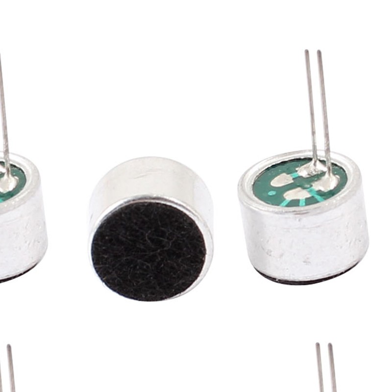 uxcell 8 Piece Electret Microphone 52dB Electret Condenser Mic MP3