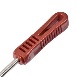 sourcing map Diamond File Diamond Coated Plastic Handle Hand Tool for Grinding Polishing 8 Inch Round File