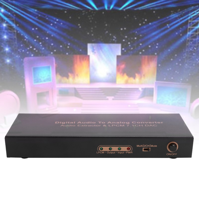 HD Multimedia Interface 4K Video Converter LPCM 7.1CH Digital Audio