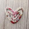 Heart Acrylic Bookmark - Color: Light Pink