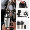 Koolatron 12V Heated Mug With Cup - Portable Electric Mugs