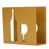2pcs Stainless Steel Napkin Holder Freestanding Kitchen Restaurant Paper Napkin