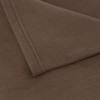 Euromat Polar Fleece Blanket, Cuddly Blanket, Sofa Blanket with Stitched