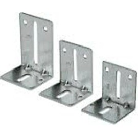 Unbranded Pair (2) New Garage Door Jamb Steel Brackets J # 4 - # 10 for Vertical Track - J5