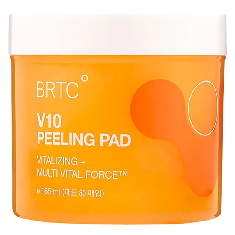 BRTC V10 Peeling Pad, 80 Pads, 150 ml