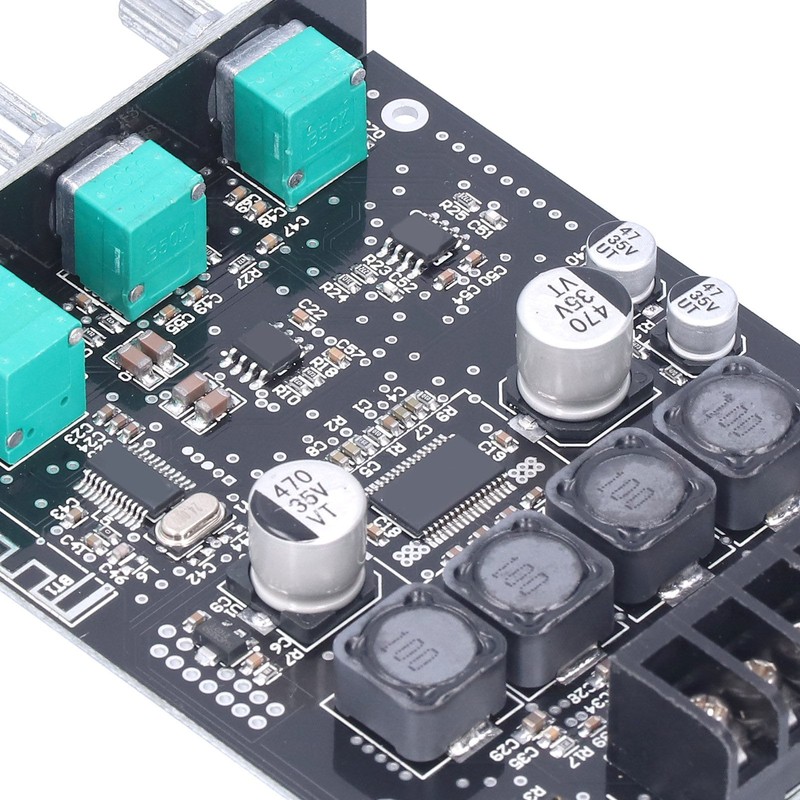 Amplifier Board 50W+50W Audio Stereo Module Bass Treble Control Bluetooth