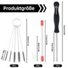 1 Set Carburettor Adjustment Tool with 5 Pieces Mini Metal