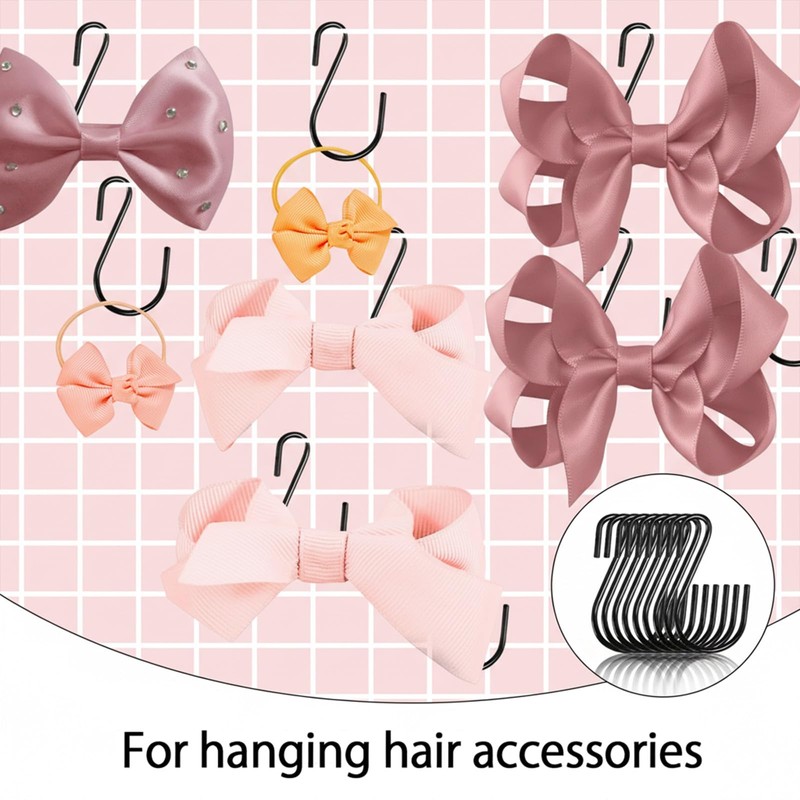 Fyntave 60 Pcs 1 Inch Small S Hooks for Hanging