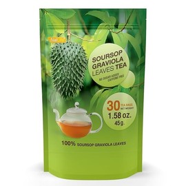 NalLife "200 Organic Soursop Graviola Leaves for Tea by NalLife"