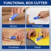 WORKPRO 12-Pack Box Cutter Retractable - Utility Knife with Single