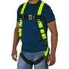 JORESTECH Safety Harness Full Body Protection Fall Arrest Yellow/Lime Back