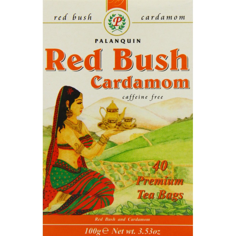 Heera Palanquin Red Bush Cardamom Tea (Pack of 3)