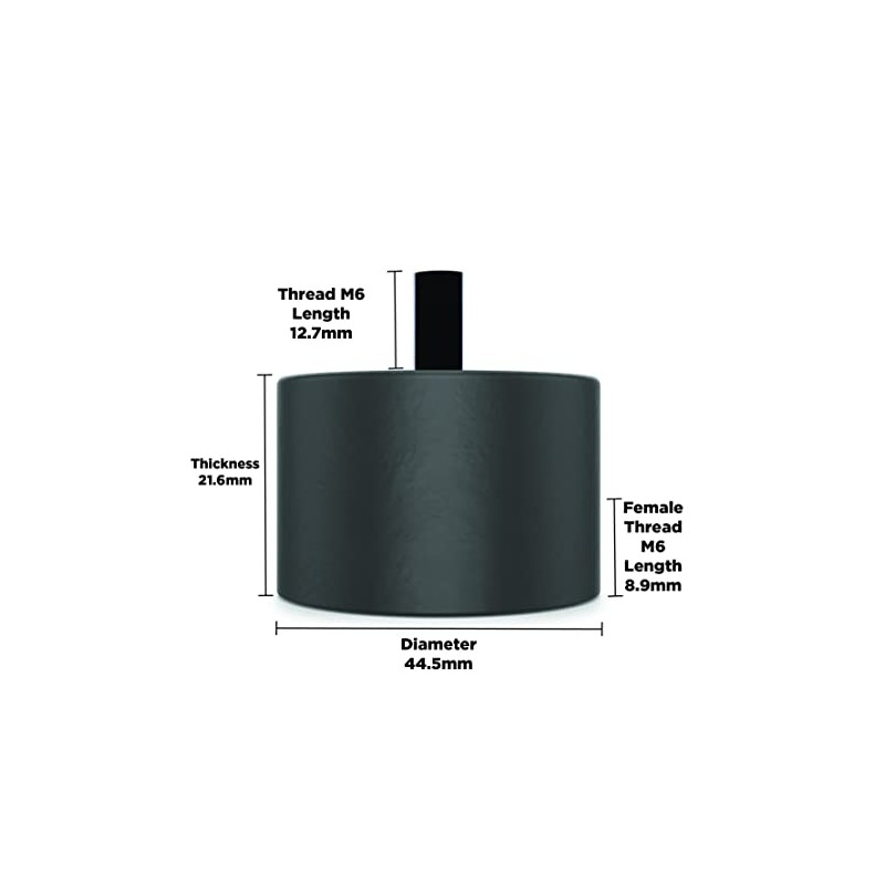 Isolate It!: Sorbothane Male/Female Vibration Stud Mount - 1/4-20 -