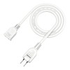 AKIRARI Power Extension Cord, Power Strip, 1 Outlet, Clean Wiring,