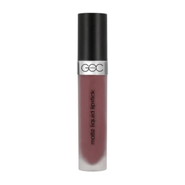 GOC, Labial liquido matte, Matte Liquid Lipstick, Resistente al agua, Larga Duración, No Reseca los labios ni cuartea, Sin manchas, Color Happy Mocha, GMLC11