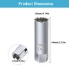 Youzzei 16mm Spark Plug Socket, 12 Point Thin Wall Spark