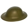 Green Plastic Army Tommy Helmet