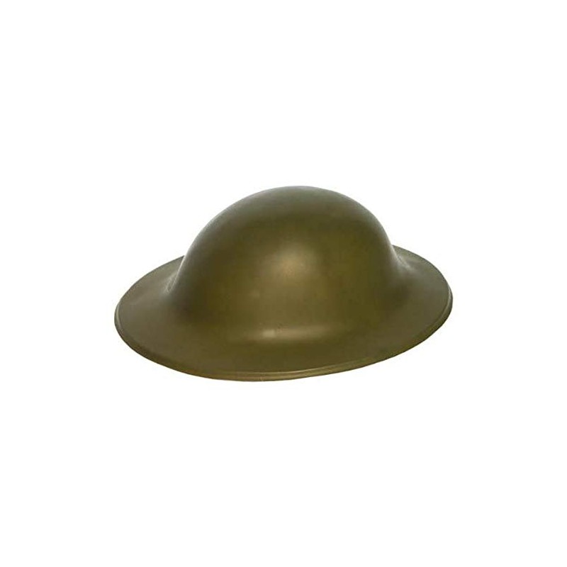 Green Plastic Army Tommy Helmet